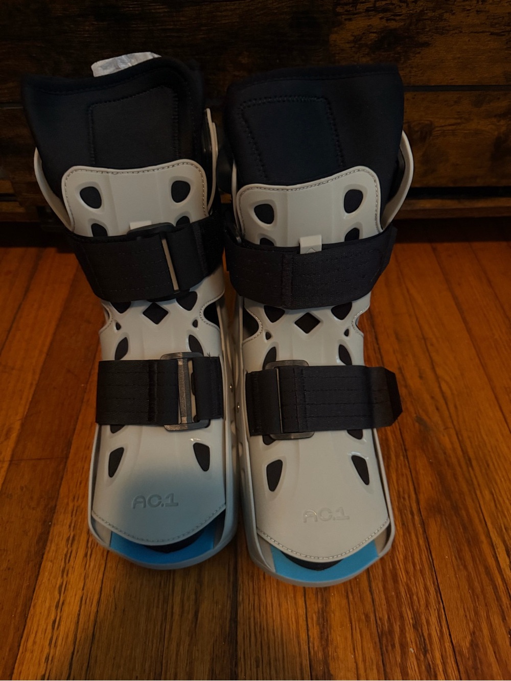 Men's Medical Walking Boots - White and Black Support MSCHF AC.1